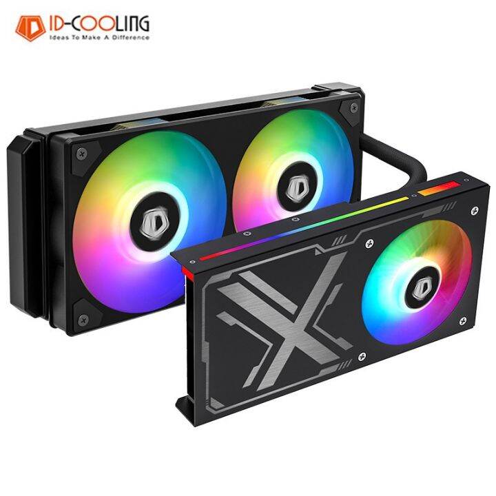 ID-COOLING ICEFLOW 240 VGA ARGB Graphics integrated water cooling ...