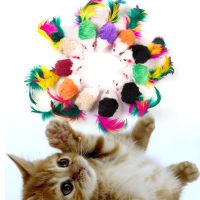 10pcs/lot Colorful False for Cats Playing Products Supplies