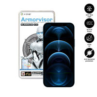 Apple iPhone 12 Pro/ 12 (6.1 ) X-One Armorvisor 7H (4th) คุ้มครองเต็มรูปแบบป้องกันแสงสีฟ้าป้องกันหน้าจอ