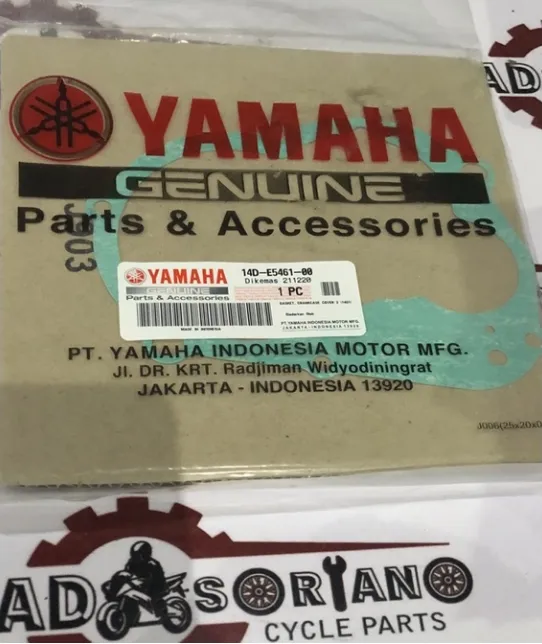 YAMAHA MIO GASKET CRANKCASE COVER 2 14DE546100 Lazada PH