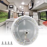 Newprodectscoming Universal White Trailer Interior Light 12V Roof Reading LED Ceiling Dome Lamp With Switch For Car Campervan Lorry Caravan Bus RV