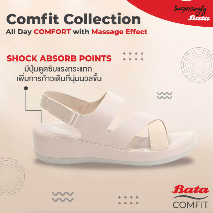 bata-comfit-รองเท้าเพื่อสุขภาพ-comfortwithstyle-รองเท้าส้นสูง-wedge-sandal-แบบรัดส้น-รองเท้ารัดส้น-สำหรับผู้หญิง-สีเบจ-รหัส-6618483