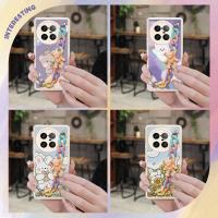 Anti-fall Raised lens Phone Case For VIVO X90 Pro+ 5G/X90 Pro Plus/V2227A Back Cover Nordic style high-grade phone case