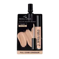 นามิ เมคอัพ คอนซีลเลอร์ 2 กรัม Nami Make Up Seoul Girls Full Cover Concealer Natural Beige [1ซอง29บาท]