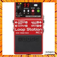 BOSS® RC-3 Loop Station เอฟเฟคลูป บันทึกเสียงแบบสเตอริโอได้ 99 ช่อง + ถ่านพร้อมใช้งาน &amp; คู่มือ *ศูนย์ 1 ปี* กรณีสินค้ามีสี ไซท์ เบอร์รบกวนลุกค้าทักมาสอบถามหรือเเจ้งที่เเชทก่อนสั่งสินค้าด้วยนะคะ