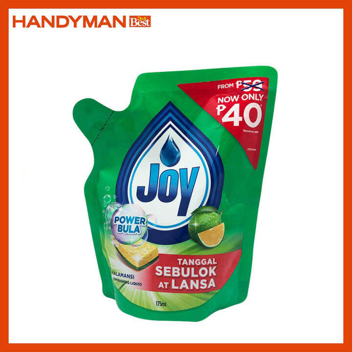 Joy Dishwashing Liquid Kalamansi, 175ml Lazada PH