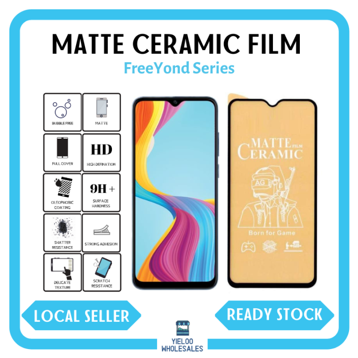 FreeYond F9/M5 Matte Ceramic Film Screen Protector Lazada