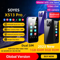 2023 ใหม่ SOYES XS13 Pro Mini 2.5 นิ้ว Quad Core 3G สมาร์ทโฟน 1GB RAM 8GB ROM Dual SIM กล้อง HD Googles Play 1000mAh WIFI Bluetooth โทรศัพท์มือถือน่ารัก