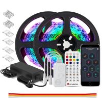 BTF 24V LED Light Strip Kits Bluetooth Mesh Music Dreamcolor Lights WS2811 WS2812B RGBIC Addressable Tape Bedroom Party Kitchen LED Strip Lighting