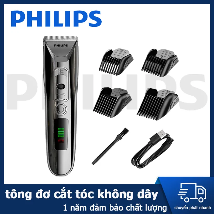 Tông đơ cắt tóc nam đa năng Philips - Màn hình nguồn LED - Đơ Cắt Tóc Ít