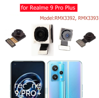 สำหรับ Realme 9 Pro Plus กล้องหน้าหลักกล้องหลักด้านหลังโมดูลกล้องชุดโมดูลกล้องมาโครแบบอัลตร้าไวด์สายเคเบิลงอได้การซ่อมอะไหล่