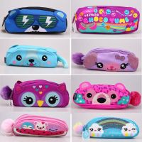 ✠☑ ออสเตรเลีย smiggle กล่องดินสอการ์ตูนครึ่งวงกลม นักเรียนประถม และมัธยมต้น รูปร่างกล่องดินสอ