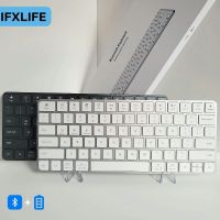 IFXLIFE Wireless Bluetooth Connected Magic Keyboard for Ipad Laptop Desktop Computer Windows/Mac