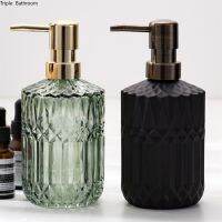 390Ml Portable Press Type Glass Hand Sanitizer Soap Dispenser Home Travel Bathroom Accessories Shampoo Liquid Hand Lotion Bottle