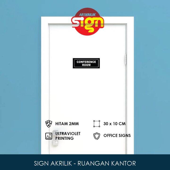 PAPAN SIGNAGE TANDA RUANGAN KANTOR OFFICE SIGNS | PAPAN NAMA RUANGAN ...