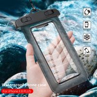 Olaf Universal Kolam Tahan Air Tas Underwater Pouch Phone Case untuk iPhone 7 Plus Samsung Xiaomi LG 3.5 Inch- 5.8 Inci