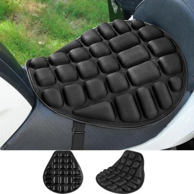Motorcycle Cushion Bike Cushion Cover Air Filled Pressure Relief Pad Shock Absorption Touring Saddles High Elasticity Seat Cover For Making Long Rides More Comfortable proficient