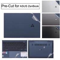 เคสผิวสติ๊กเกอร์ไวนิลป้องกันรอยขีดข่วนตัดล่วงหน้าสำหรับ2022เอซุส Zenbook X 13 14 UX 425 425JA UM 425 UA UX 333 F 325 EA 371 393