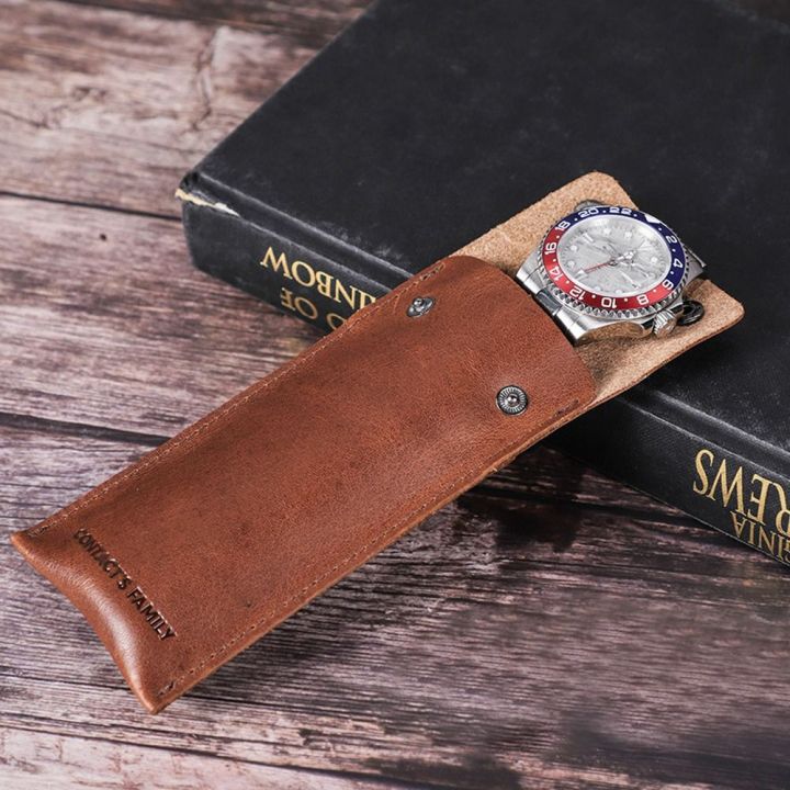 กระเป๋าเก็บนาฬิกาแบบพกพากันฝุ่นสำหรับผู้ชายและผู้หญิงของขวัญถุงบรรจุภัณฑ์เพื่อการป้องกัน