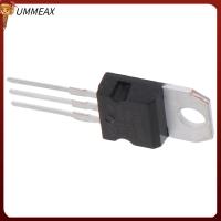 UMMEAX 10pcs L7805CV เครื่องควบคุมแรงดันไฟฟ้า 1.5 A 5 V ค่ะ ตัวควบคุม5โวลต์ แถบเชิงเส้นตรง แถบเชิงเส้นตรง 220