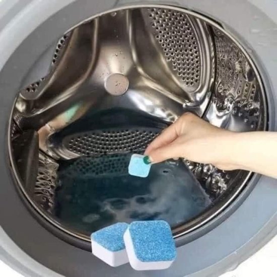 Hộp 12 viên tẩy vệ sinh lồng máy giặt - diệt khuẩn - tẩy cặn bẩn máy giặt - ảnh sản phẩm 6