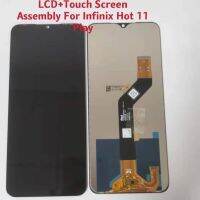 1ชิ้น6.82 "โทรศัพท์มือถือหน้าจอ LCD สำหรับ Infinix หน้าจอ LCD และแผงหน้าจอสัมผัสขนาด11นิ้ว Digitizer ประกอบเต็มตัวเครื่อง