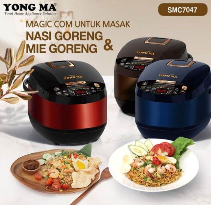 YONGMA Digital YONG MA Rice Cooker Magic Com SMC7047 SMC7047 Lazada