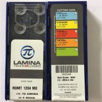 RDMT1204MO LT30 เม็ดมีดคาร์ไบด์ LAMINA ดั้งเดิม 100% พร้อมคุณภาพดีที่สุด 10 ชิ้น / ล็อตจัดส่งฟรี