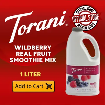 Torani Real Fruit Smoothie Strawberry Banana Mix