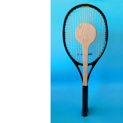 LazaraLife ตัวชี้เทนนิส,ช้อนไม้สำหรับฝึกหัดตีเทนนิสขนาดกลางสำหรับผู้เริ่มต้น