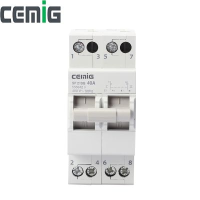 【YF】﹍❀  Cemig 2P Manual Transfer 40A 60A Circuit Changeover Isolation Interlock