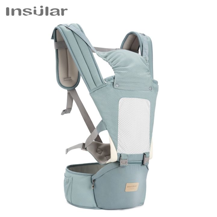 insular-ergonomics-baby-carrier-sling-portable-child-backpacks-thickening-shoulders-360-ergonomic-hoodie-kangaroo-0-36-months