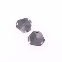 50pcs 7.0mm Diameter triangle tactile metal domes No leg 300 to 350 g Force snap dome switch Single Push Tact Switch