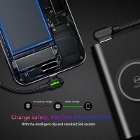 MCDODO 100 Original 90 Degree Fast Charging iP-hone Micro Usb Type-C Usb Cable for iP-hone Android phone