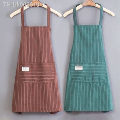 ☄◆ Apron household kitchen home and abroad pure cotton women 2022 new net red summer thin catering special work clothes kitchen