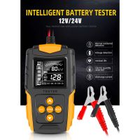 ZZOOI Full Automatic 12V 24V Car Battery Tester LCD Digital Pulse Repair 5A Battery Chargers Wet Dry AGM Gel Lead Acid Car Repair Tool