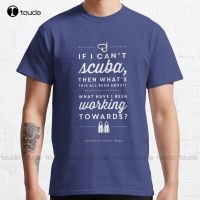 New The Office - Creed Bratton If I CanT Scuba Classic T-Shirt Cotton Tee Shirt Funny Tshirts Custom Aldult Teen Unisex