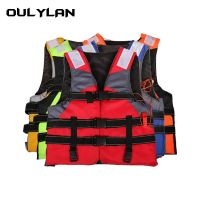 Oulylan Whistle Water Sport Kayak Ski Buoyancy Adults/Kid Life Jackets With Sailing Boating Swimming Surfing Safety Life Jacket  Life Jackets