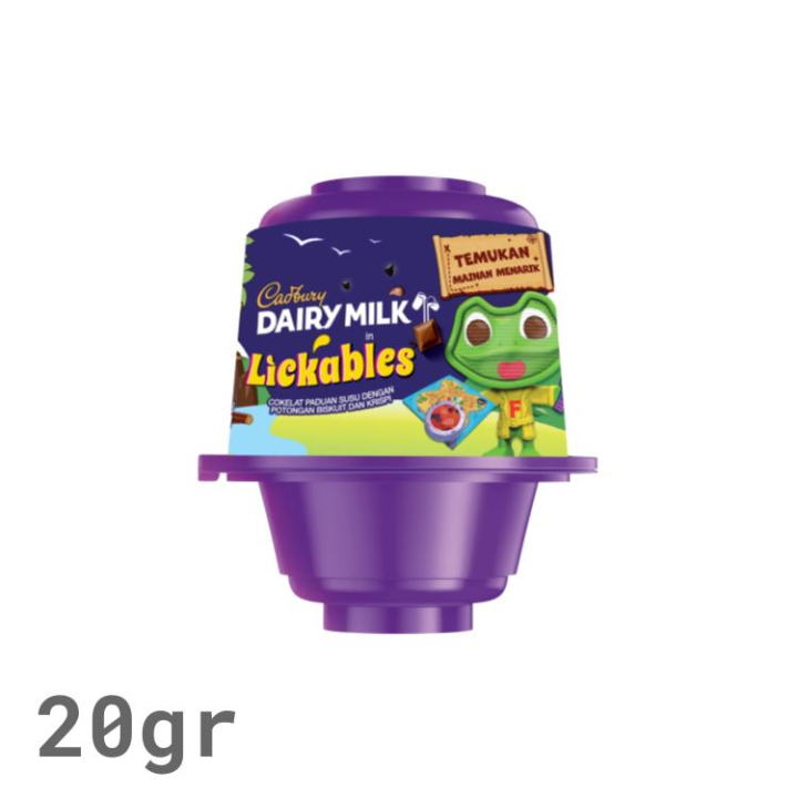 Cadbury Dairy Milk Lickables Chocolate 20g Lazada Indonesia