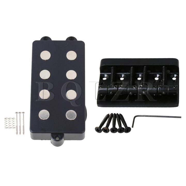 4 String Bass Bridge & Pickup for Electric Guitar Musical Instrument