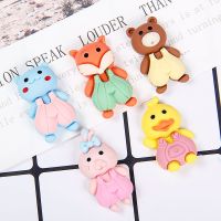 Cute Animals Cartoon Resin Mixed Home Decoration Flatback Cabochons Scrapbooking Craft DIY Mobile Phone Case Clothes Accessories