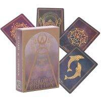 【 Cw】หัวข้อสำหรับโชคชะตา Oracle Cards Shadow Edition ไพ่ทาโรต์สำรับความบันเทิงตารางการเล่นเกมทำนายทำนายอุปกรณ์เสริม