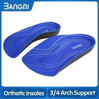 3ANGNI 3/4 Arch Support Orthotic Plantar Fasciitis Insoles Men Woman Inserts Orthopedic Shoes Insoles For Flat Feet Heel Pain Shoes Accessories