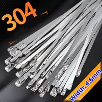 100 ชิ้น เคเบิ้ลไทร์ เคเบิ้ลไทร์สแตนเลส Cable Tie  สแตนเลส สายรัด สายรัดของ สายรัดเคเบิ้ลไทร์ เคเบิ้ลไทร์เหล็ก สายรัดเหล็ก สายรัดสแตนเลส