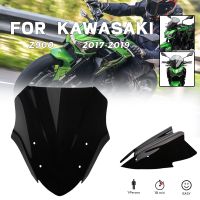 MTKRACING สำหรับ KAWASAKI Z900 Z 900 2017-2019กระจกรถจักรยานยนต์หักเหแผ่นบังแดดติดกระจกหน้ารถกระจกบังลมมอเตอร์ไซค์