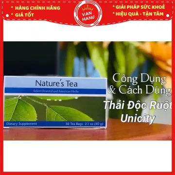 trà thải độc ruột nature\'s tea mua ở đâu?