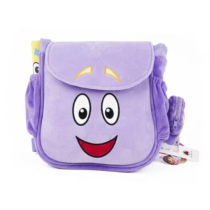 Dora the Explorer Plush Doll School Backpack Boots Swiper Soft Plush ...