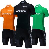 New 2023 Cycling Set ORBEA ORCA Bike Jersey Bibs Shorts SRAM Syncros Rock Shock Ropa Ciclismo Pro Quick Dry Bicycle Maillot