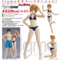 Model โมเดล ของแท้ 100% Max Factory Good Smile Company รุ่น Female Swimsuit Body Emily เอมิลี่ ชุดว่ายน้ำ Ver Original from Japan Figma ฟิกม่า Anime ขยับแขน-ขาได้ ของขวัญ Gift อนิเมะ การ์ตูน มังงะ Doll ตุ๊กตา สั่งและนำเข้าจากญี่ปุ่น manga Figure ฟิกเกอร์