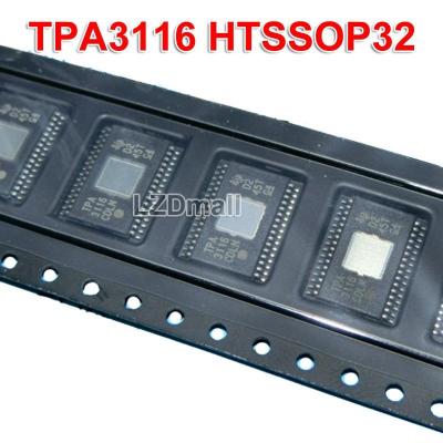 5Pcs TPA 3116 D2 TPA3116 HTSSOP32 TPA3116D2 TPA3116D2DADR HTSSOP-32 SMD 50W กรอง-Class-D เครื่องขยายเสียงสเตอริโอชิป IC ใหม่